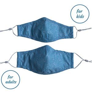 Different colors HANDMADE MASK (set of 2)